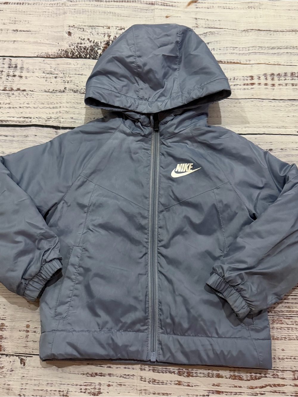 Nike gray jacket size 3T